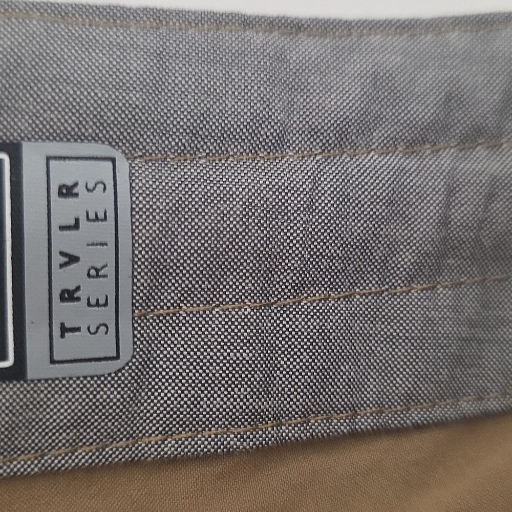 NWT Men's O'Neill "TRVLSERIES CARGO 20" SHORTS". VARIOUS SIZES. DARK KHAKI COLOR - Picture 6 of 12